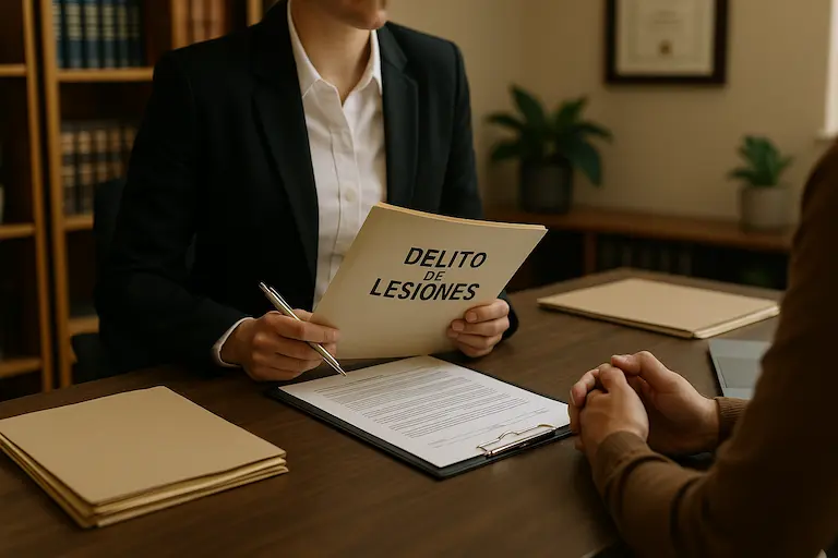 Assessorament legal en delicte de lesions a Granollers