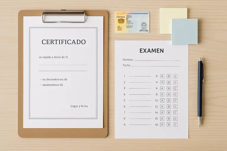 Checklist de documentació per recuperar el permís després del curs de reeducació viària a Granollers
