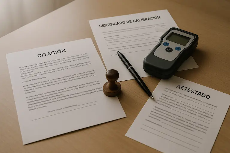 Documentación para un juicio rápido por alcoholemia en Granollers