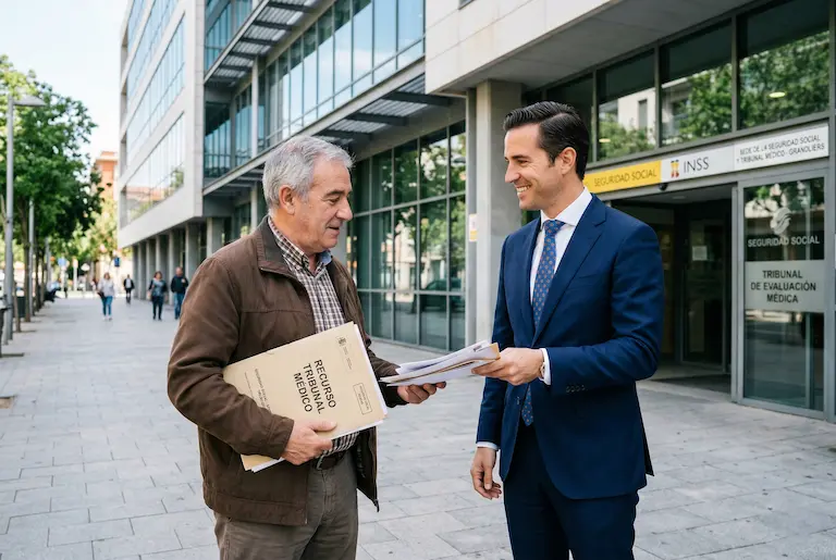 Abogado en Granollers preparando a un trabajador para revisión médica del ICAM o SGAM