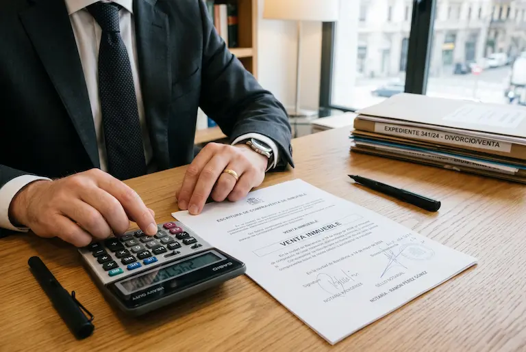 Vender piso por divorcio con hipoteca a medias en Granollers